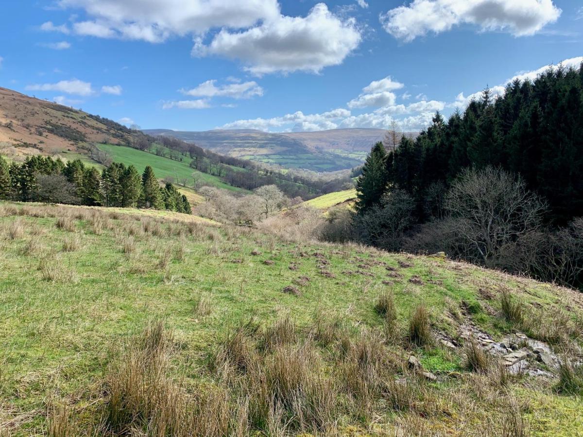 Black Mountains Stylish Hideaway, Nr Crickhowell Llanbedr  المظهر الخارجي الصورة